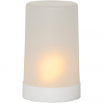 Valge LED valgusk&uuml;&uuml;nal, k&otilde;rgus 14,5 cm Flame - Star Trading