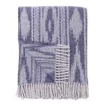 Sinine ruuduline puuvillane kangas , 140 x 180 cm Zanzibar - Euromant