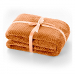 Tumeoranž mikrofiiberkangast tekk , 220 x 240 cm Henry - DecoKing