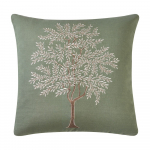 Puuvillane dekoratiivpadi 45x45 cm Woodland Trees Embroidered - Catherine Lansfield