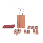 34 seederpuidust garderoobi tarvikute komplekt Cedar - Compactor