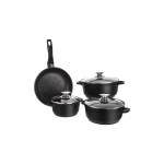 4-osaline toidun&otilde;udekomplekt 3 klaasist kaanega Grande - Orion