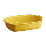 Kollane keraamiline k&uuml;psetusvorm Ultime, 29 x 19 cm Ultimate - Emile Henry