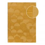 Kollane villane vaip 160x230 cm Gigi - Flair Rugs