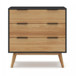 Must/loomulik m&auml;nni k&otilde;rge kapp 80x83 cm Lavis - Marckeric