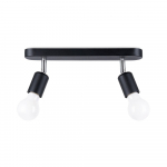 Must laevalgusti &oslash; 6 cm Brando - Sollux