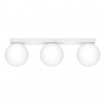 Valge laevalgusti klaasist lambivarjundiga &oslash; 12 cm Umerta - Sollux