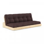 Tumepruun diivanvoodi 196 cm Base - Karup Design