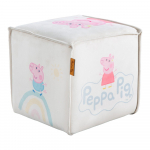 Valge sametist laste tumba Peppa Pig - Roba