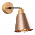 Vase-puiduv&auml;rvi seinavalgusti &oslash; 14 cm Manavgat - Opviq lights