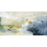 K&auml;sitsi maalitud elementidega maal 140x70 cm Alight - Malerifabrikken