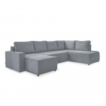 Helehall velvetist diivanvoodi Brave Dave - Miuform