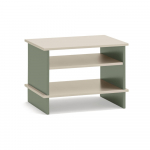 Roheline-kreem &ouml;&ouml;kapp koos riiulitega Inari - Teulat