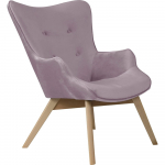 Lavendliv&auml;rvi sametist tugitool Niko - Ropez