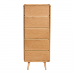 Saarepuidust kummut 45x112x40 cm Rise - Zuiver