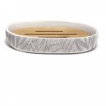 Valge keraamiline seebialus Amber - douceur d'int&eacute;rieur