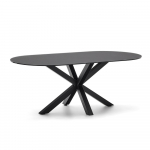 S&ouml;&ouml;gilaud klaasist pealispinnaga 100x200 cm Argo - Kave Home