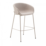 Beež baaritool (istme k&otilde;rgus 75 cm) Yvette - Kave Home