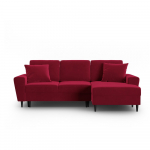 Punane sametist panipaigaga nurgadiivanvoodi (parem nurk) Kyoto - Cosmopolitan Design