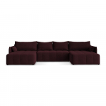 Punane lahtik&auml;iv/panipaigaga nurgadiivan (U-kujuline) Moku &ndash; Makamii