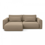 Helepruun sametist lahtik&auml;iv/panipaigaga nurgadiivan (vasak nurk/lamamisosaga) Kapua &ndash; Makamii