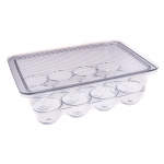 Plastikust munade organisaator k&uuml;lmkappi 23x17,5 cm - Casa De Engel