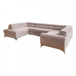 Roosa lahtik&auml;iv/sahtliga nurgadiivan (vasak nurk/U-kujuline) Louis &ndash; ELTAP