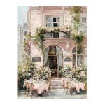 Maal 60x80 cm Caf&eacute; de Fleurs - Styler