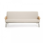 Beež &scaron;enillist diivan 205 cm Amsen - Kave Home