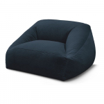 Tumesinine kunstkarusnahast kott-tool Lilibet - Bobochic Paris