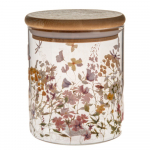 Klaasist toidupurk Flowers - Dakls