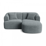 Tumehall velvetist nurgadiivan (parem nurk) Campi - Cosmopolitan Design