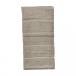 Taupe-v&auml;rvi frotee-puuvillane vannir&auml;tik 70x140 cm Sauna - Zone