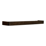 Tumeda naturaalse v&auml;rvi tuhapuust riiul 120 cm Protopia - DAN-FORM Denmark