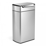 Roostevabast terasest pr&uuml;gikast 40 l - simplehuman