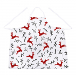 J&otilde;ulumotiividega puuvillane esiliin They Are Flying - Butter Kings