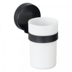 Static-Loc&reg; Plus must-valge seinakupee hambaharjadele - Wenko