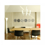 Kleebis Hall ja mustad ringid - Ambiance