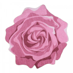 Vaip Rose Duro, ⌀ 80 cm Pembe - Vitaus