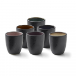 Keraamilised espressotassid, 6 tk komplektis Mensa - Bitz