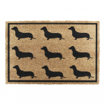 Kookoskiududest matt 40x60cm Dachshund - Artsy Doormats