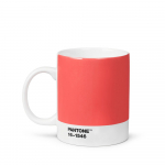 Roosa keraamiline kruus 375 ml Living Coral 16-1546 - Pantone