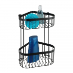 Must kahekorruseline seinale paigaldatav nurgariiul Classic Plus - Wenko