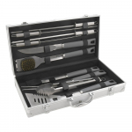 11 grillimisvahendi komplekt Alu karbis Grey Line - Cattara