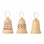 Komplekt 3 bambusest rippuvat kaunistust Akon - Bloomingville
