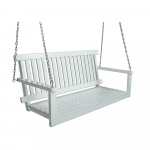 Valge puidust aiakiik Augusta - Garden Pleasure