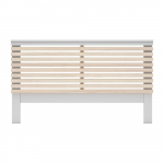 Valge/loomulik pealaud m&auml;nnist 146x100 cm Campus - Marckeric