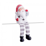 Punase ja valge valguse kaunistus j&otilde;ulumotiiviga Santa Claus - Casa Selecci&oacute;n