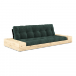 Tumeroheline velvetist diivanvoodi 244 cm Base - Karup Design