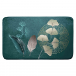 T&uuml;rkiissinine vannitoamatt 45x75 cm Ginkoblue - douceur d'int&eacute;rieur